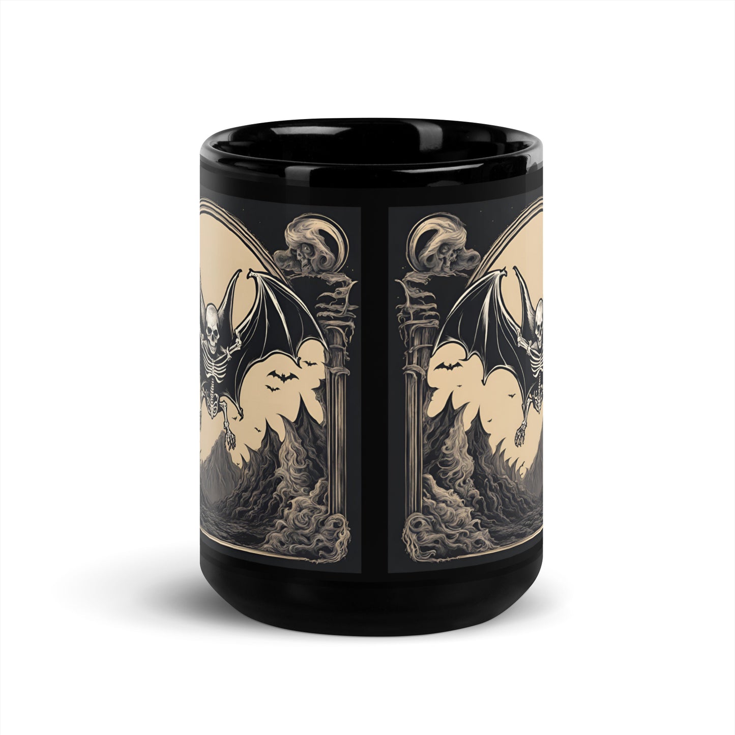 Bat Out of Hell Black Glossy Mug