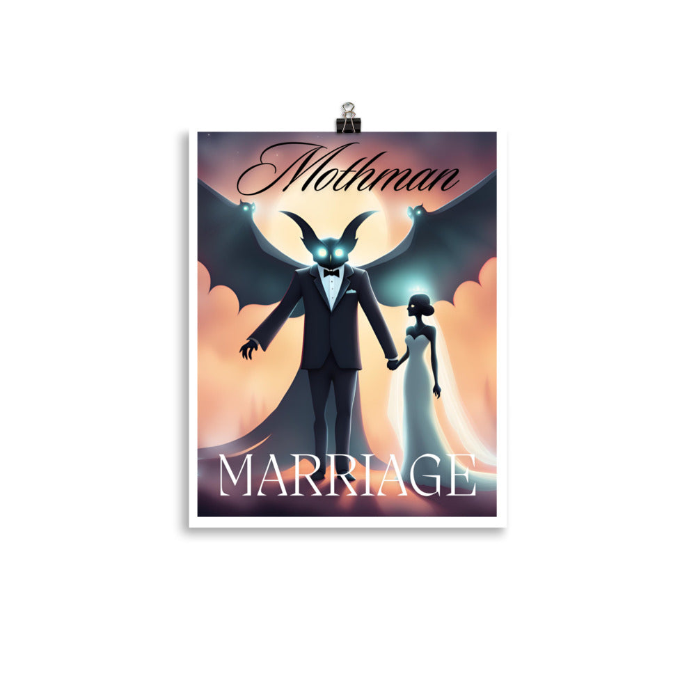 Mothman Marriage Poster