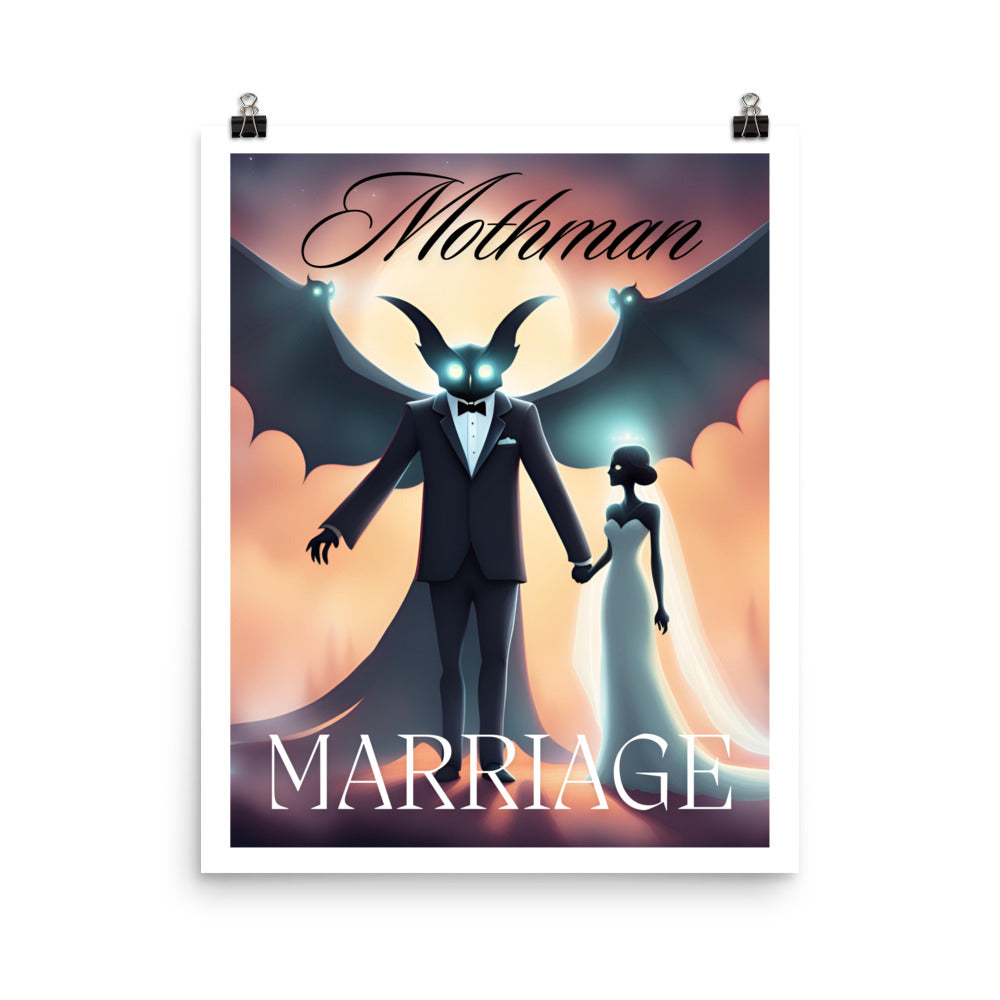 Mothman Marriage Poster