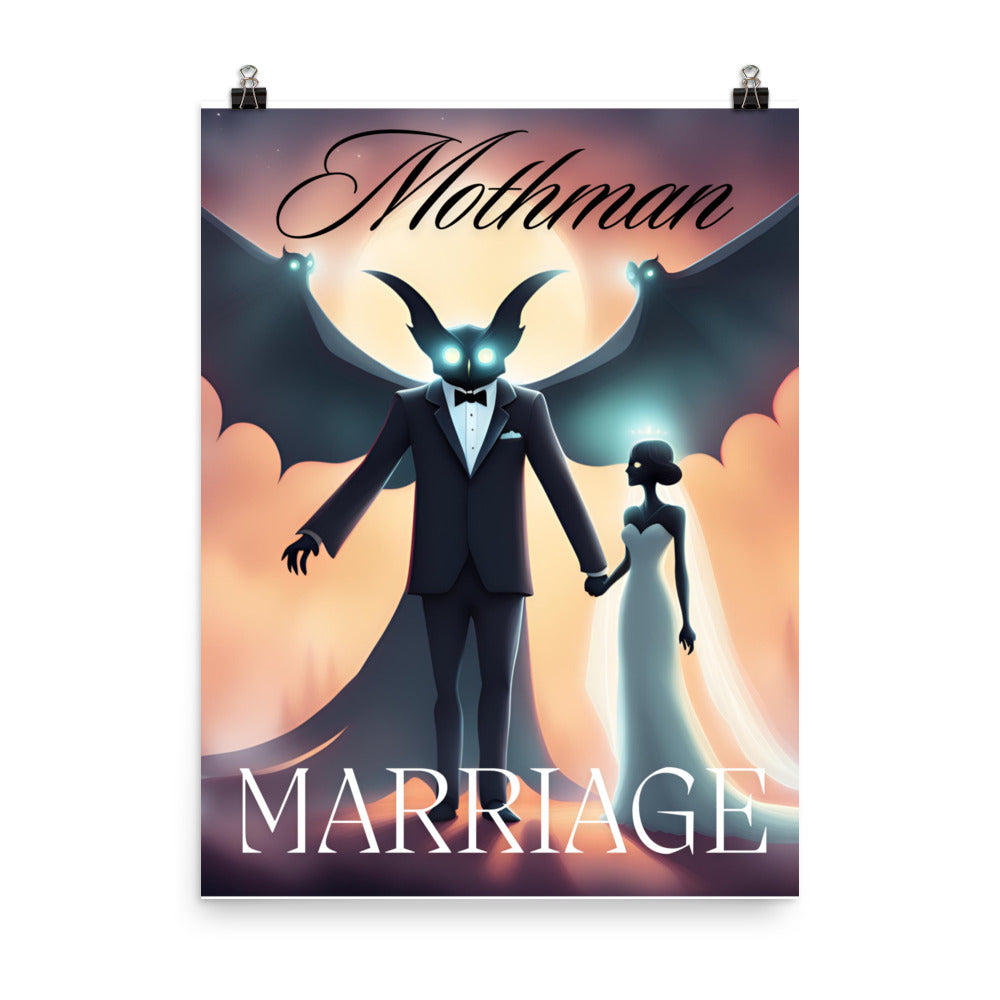 Mothman Marriage Poster