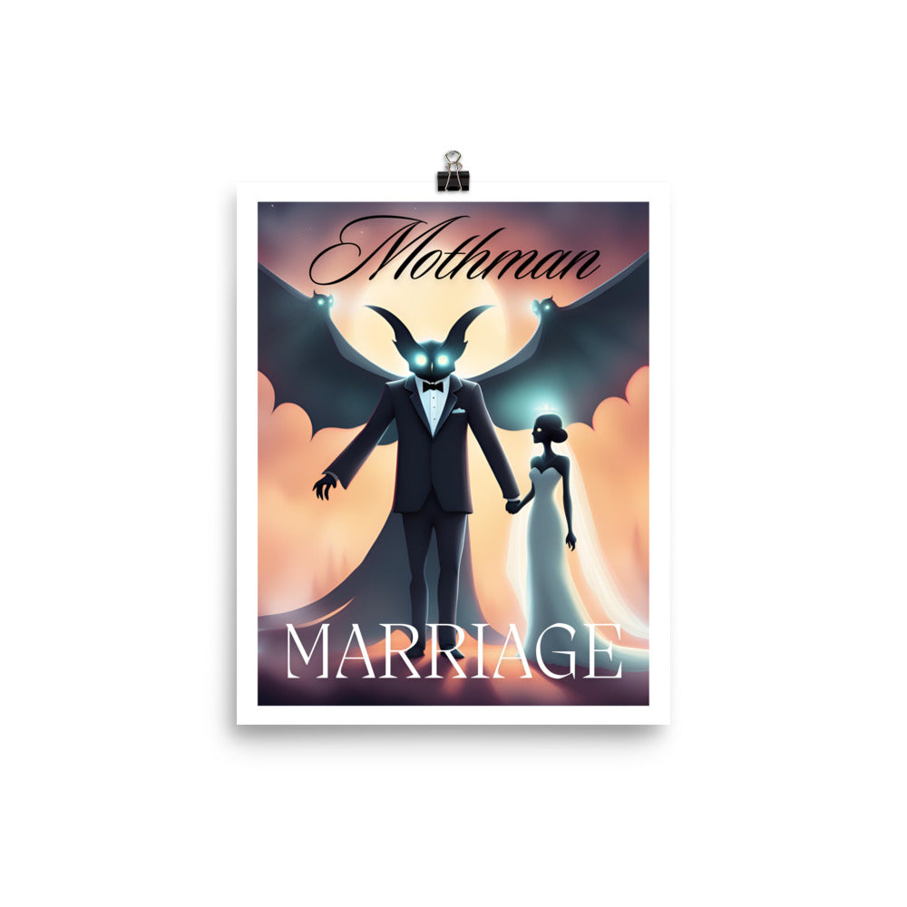 Mothman Marriage Poster