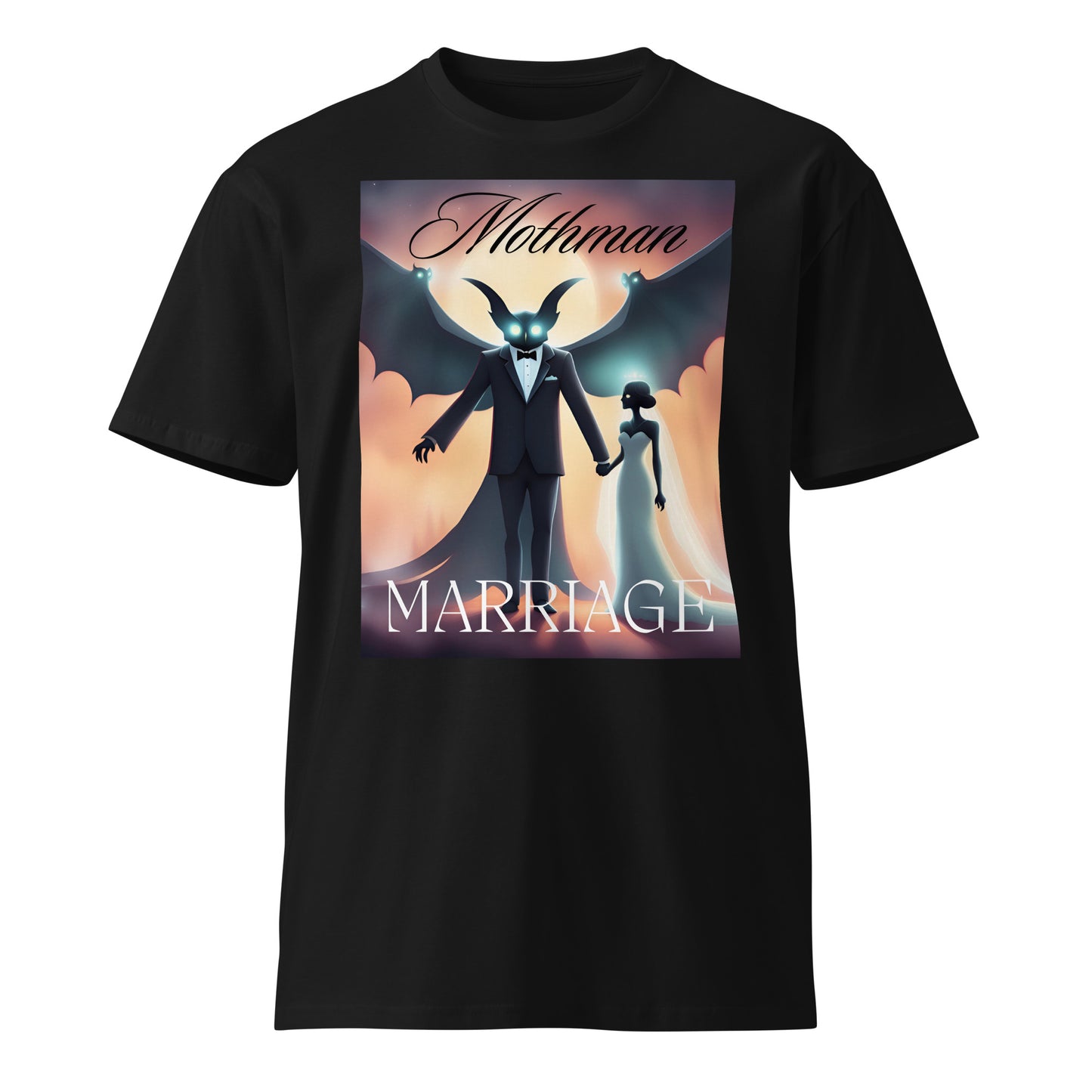 Mothman Marriage Unisex premium t-shirt