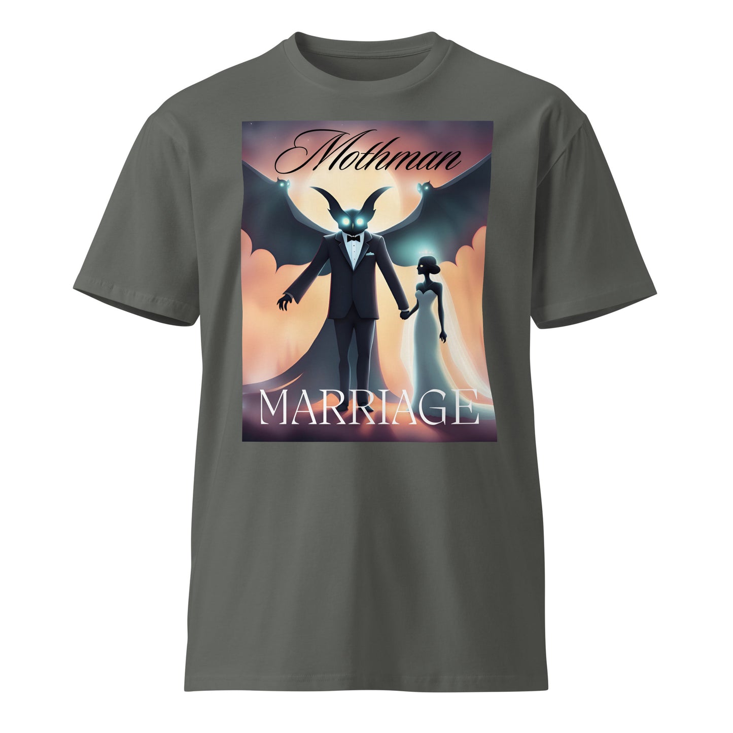 Mothman Marriage Unisex premium t-shirt