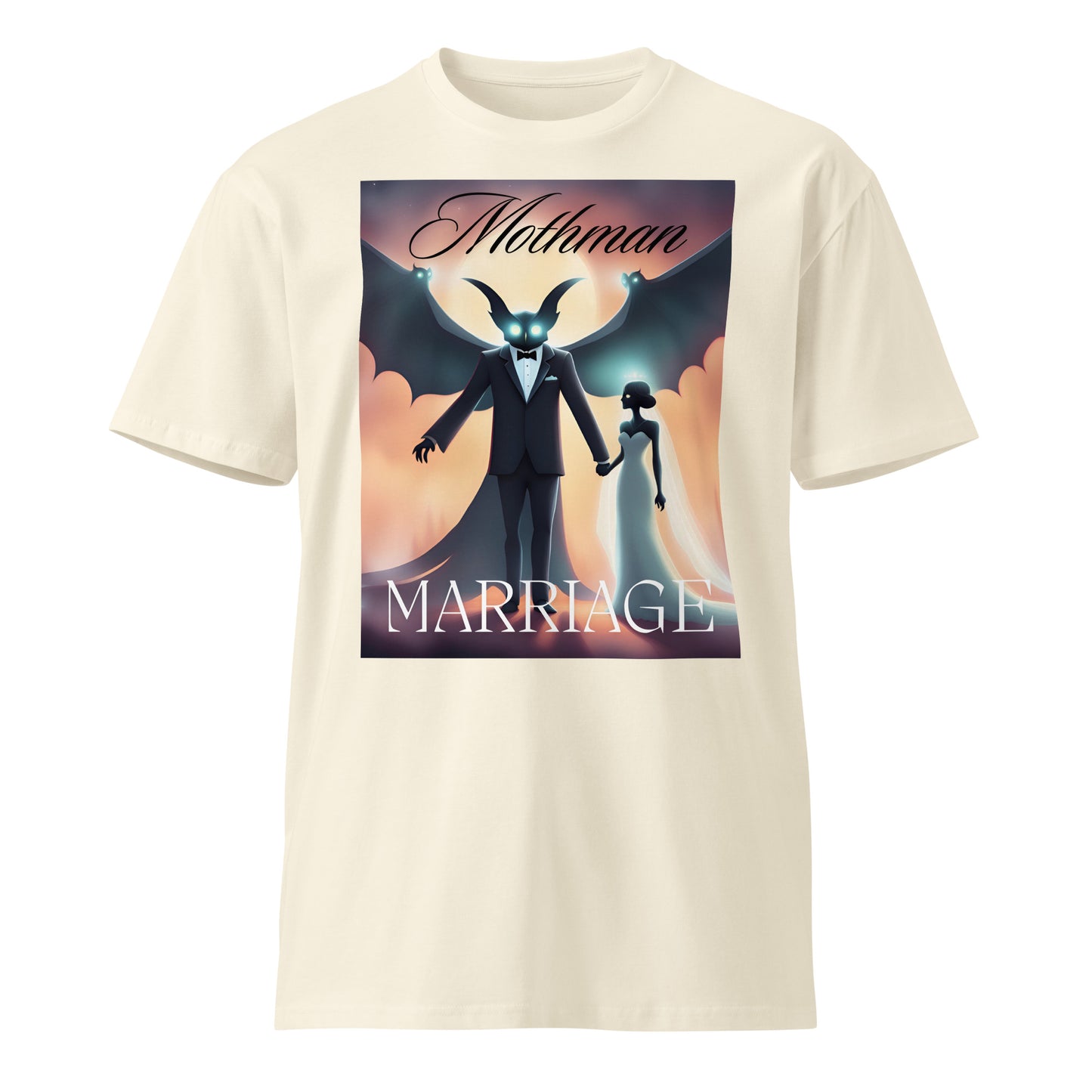 Mothman Marriage Unisex premium t-shirt