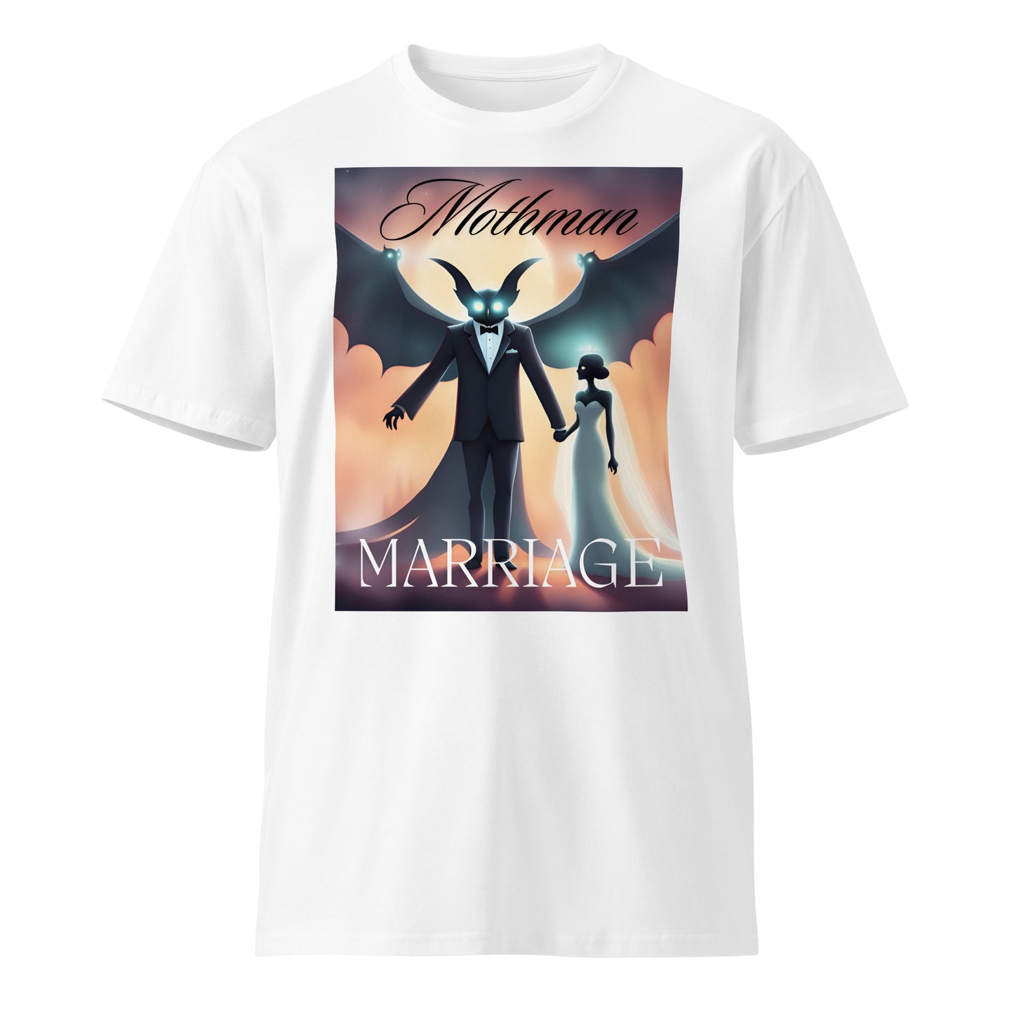 Mothman Marriage Unisex premium t-shirt